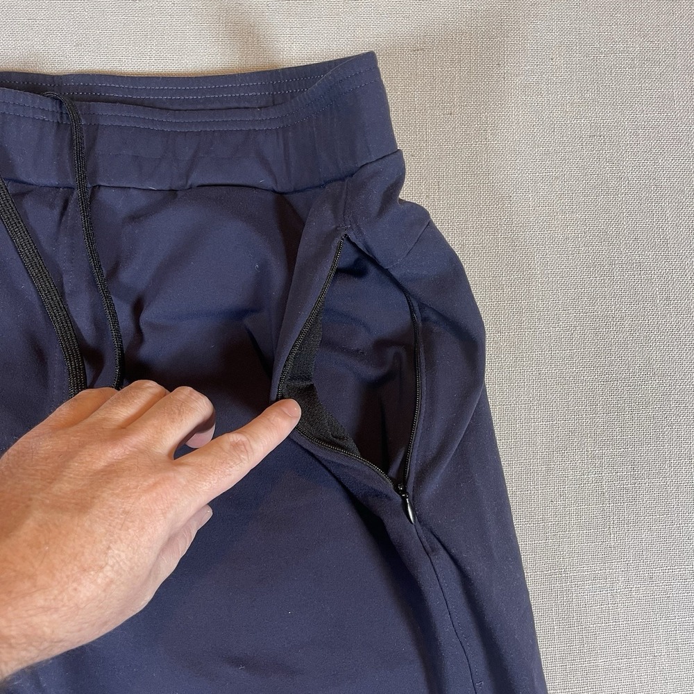 Public‎ Rec Pants Daymaker Mens Size 38/30 Navy Blue Stretch Athleisure - Picture 3 of 11